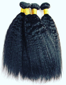 10A KINKY STRAIGHT BUNDLE 10"-30"